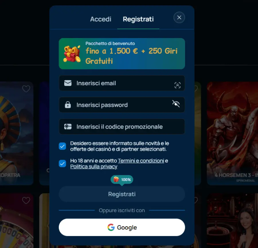 Baxter bet casino